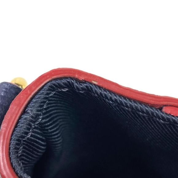 Louis Vuitton Blanche Implant Marine Rouge Navy Shoulder Bag - Picture 7 of 8